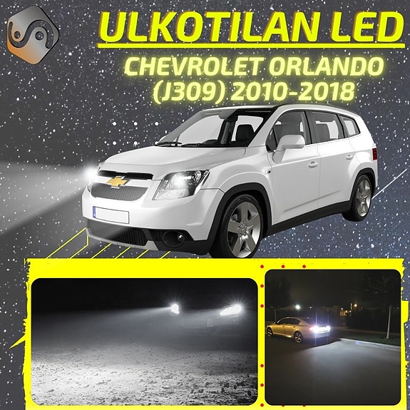 CHEVROLET ORLANDO (J309) Ulkovalojen LED -päivityssarja