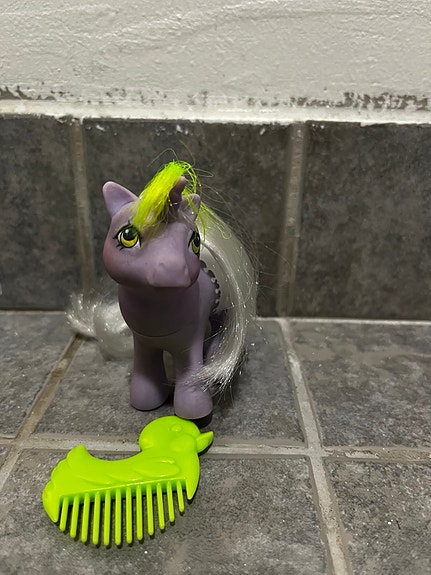 My Little Pony G1 1984 Fancy Pants Baby Pony Glider