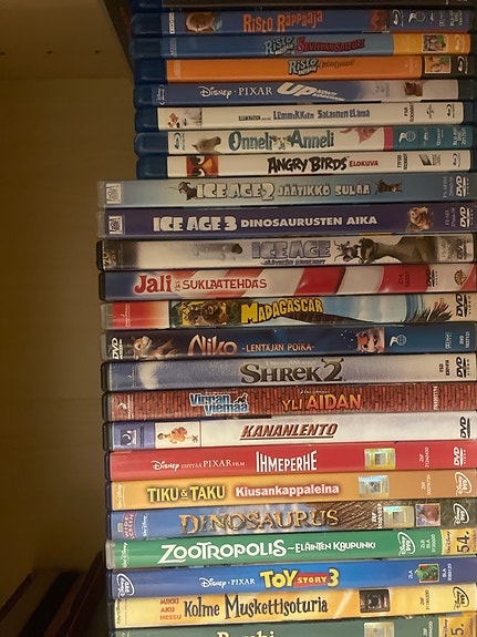 Lasten elokuvat DVD / Blu-ray
