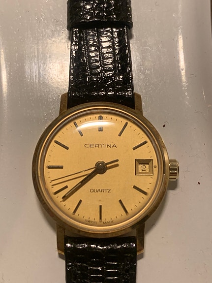 Certina kultakello