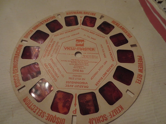 View Master kuvakiekko, DRE 63, Lasten