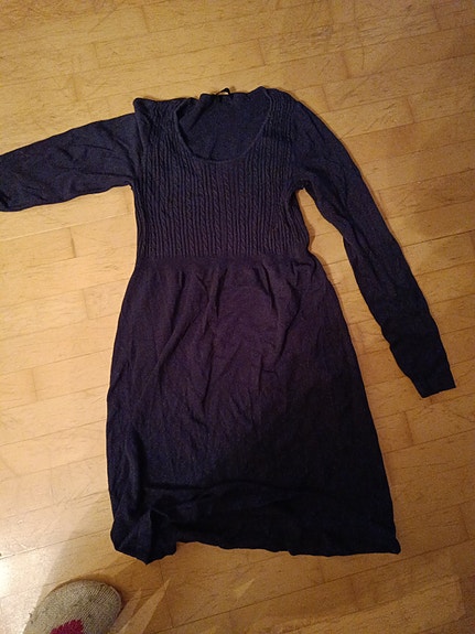 Esprit tummansininen neulemekko s