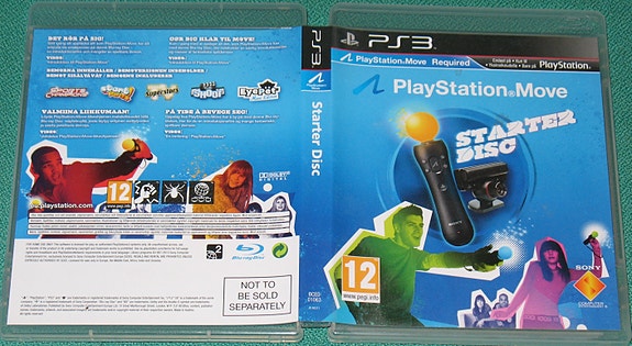 PS3 - Move starter disc (2) SUOMI