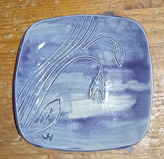 Koristelautanen 15 cm x 15 cm
