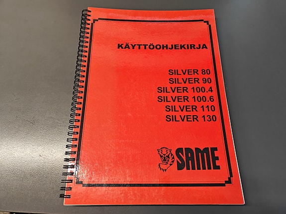 Same Silver 80, 90, 100.4, 100.6, 110, 130 käyttöohjekirja