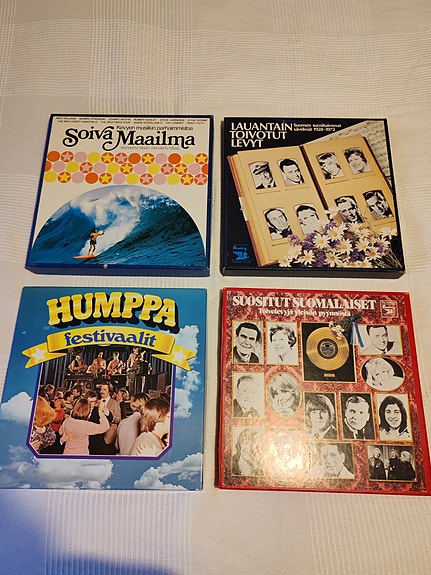 Suomalaista musiikkia LP levyt