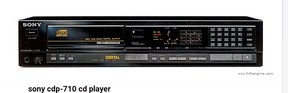 Sony CDP-710 CD Soitin