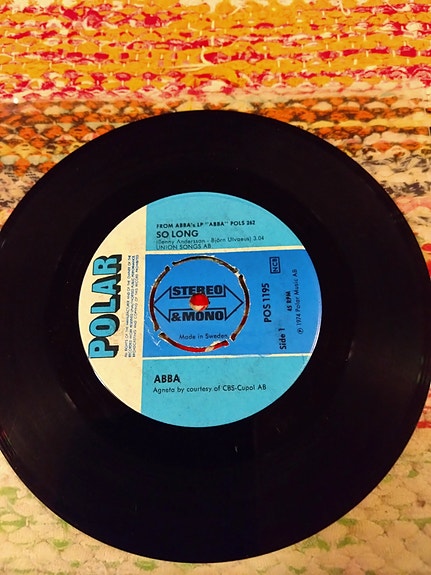 3 Kpl Abba 7" single