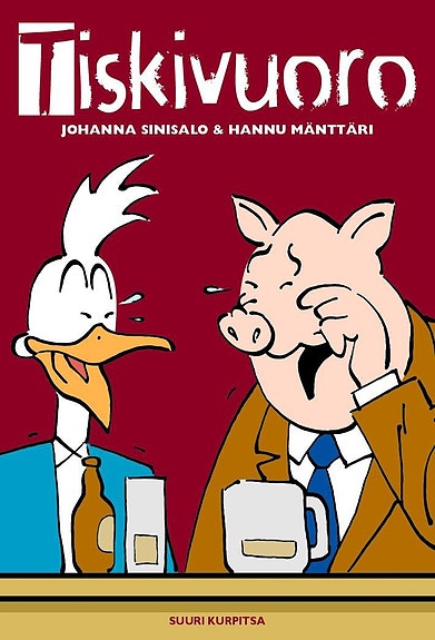 Tiskivuoro : Johanna Sinisalo & Hannu Mänttäri