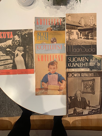 Vanhoja lehtiä