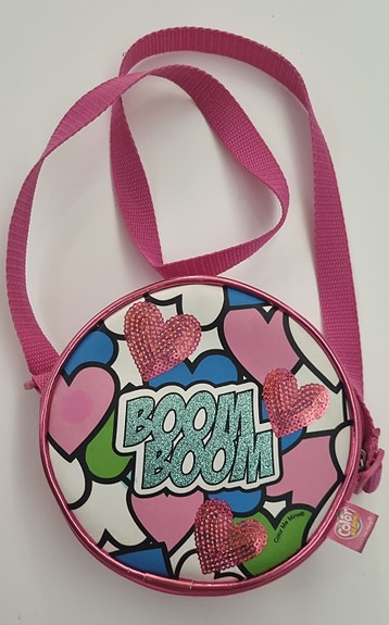 Boom boom pinkki tytön käsilaukku