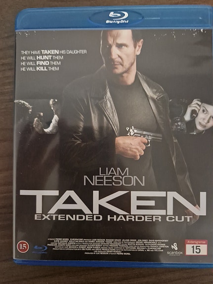 Taken Extended Harder Cut Blu-ray elokuva