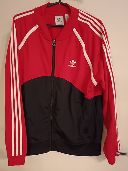 Puna musta verkkapaita adidas