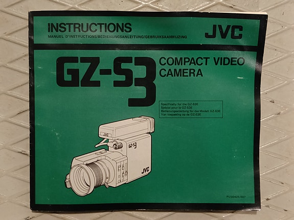 JVC GZ-S3 käyttöohje