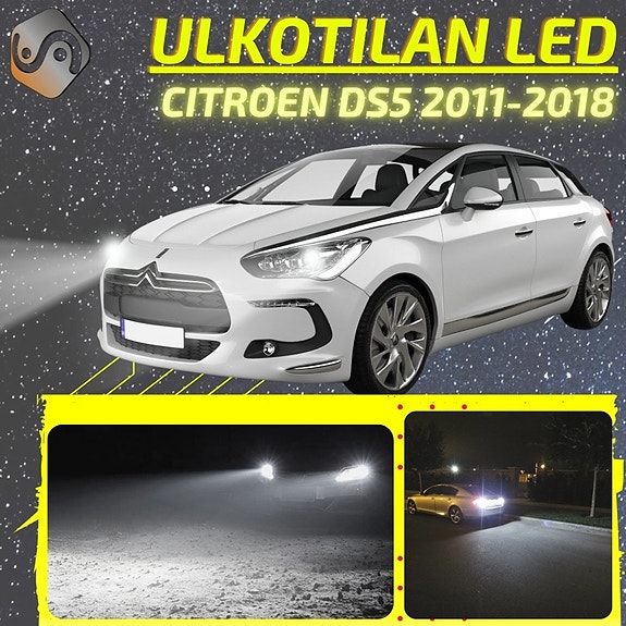 CITROEN DS5 Ulkovalojen LED -päivityssarja