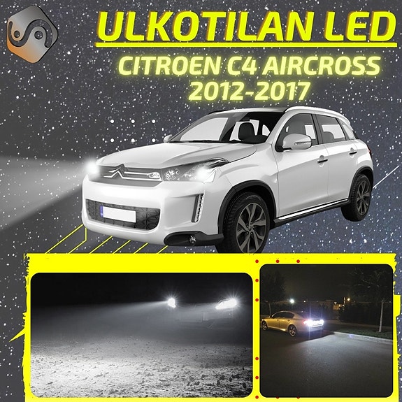 CITROEN C4 AIRCROSS Ulkovalojen LED -päivityssarja