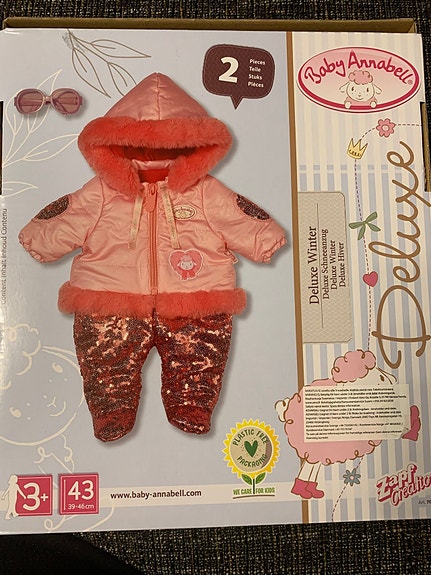 Uusi Baby Born Baby Annabell talvisetti