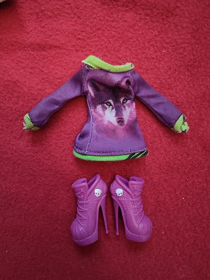 Monster high I heart fashion paita ja kengät