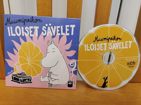 Muumipeikon iloiset sävelet cd-levy