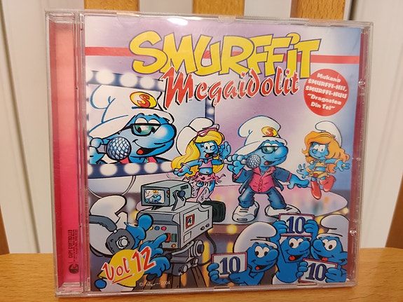 Smurffit Megaidollit vol 12 cd-levy