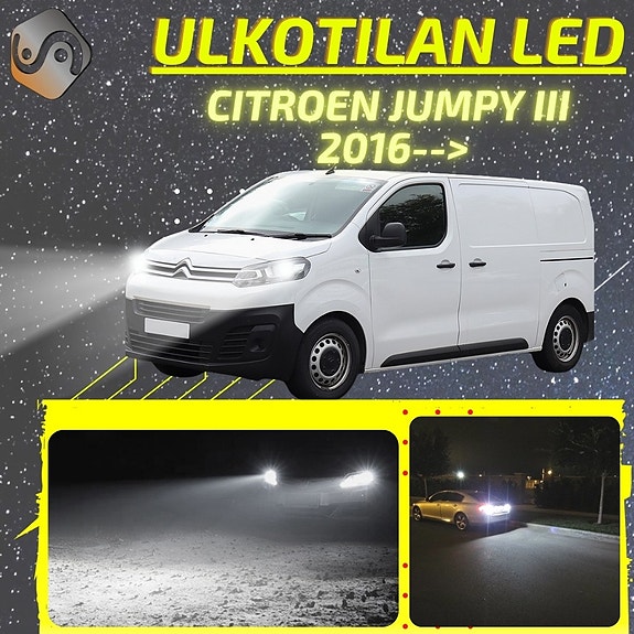 CITROEN JUMPY III Ulkovalojen LED -päivityssarja