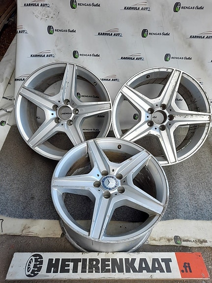 Mercedes AMG replika 5x112 R18 kr. 66,6