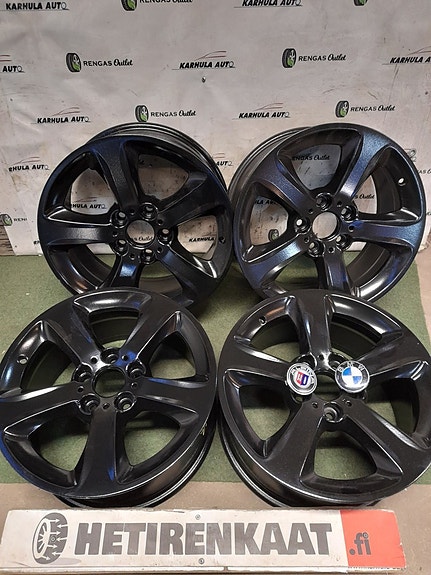 Original BMW 5X120 R17 alumiinivanteet