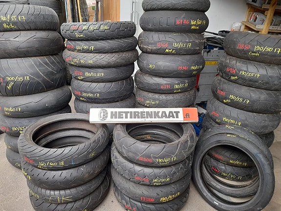 Moottoripyörän Renkaat (käytetty)