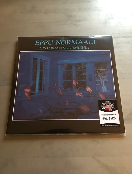 SININEN LP Eppu Normaali Historian suurmiehiä