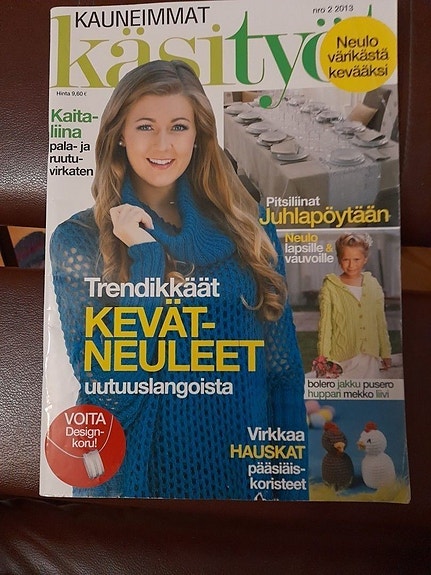Kauneimmat käsityöt 2/2013 mm. Pääsiäistä