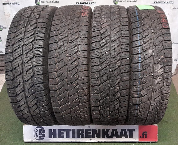 195/75 R16C" Tarkistetut Nastarenkaat