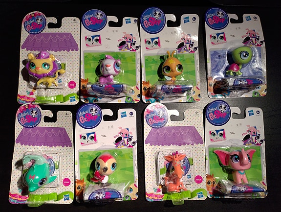 LITTLEST PET SHOP FIGUUREJA: NORSU, DELFIINI, TIKKA, KILPIKONNA...