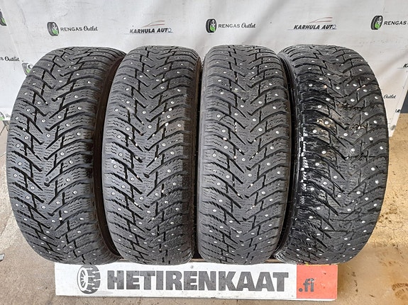 185/60 R15" Käytetyt Nastarenkaat
