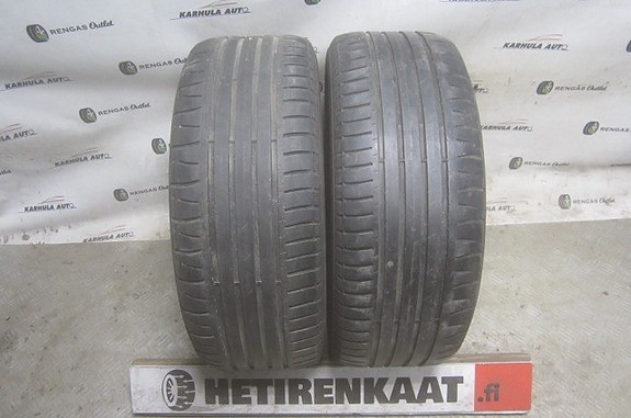 225/55 R16" tarkistettu renkaat NOKIAN
