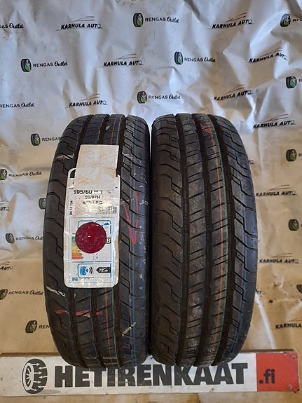 195/60 R16C" Uudet kesärenkaat