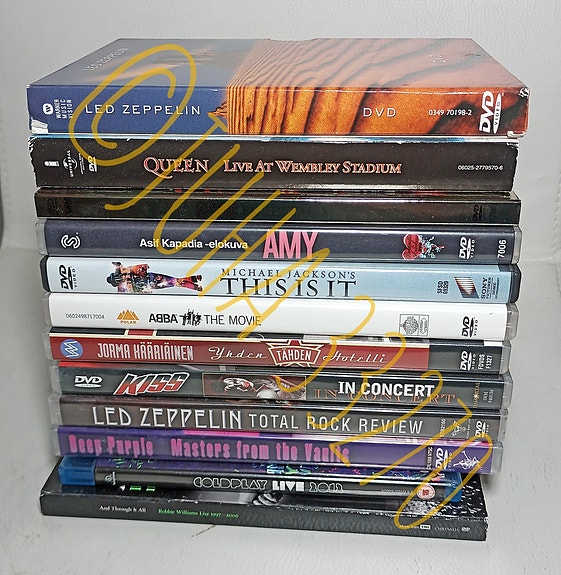Musiikkia dvd