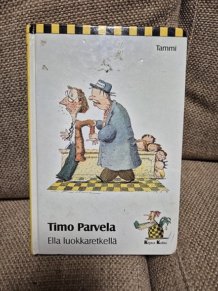 Timo Parvelan kirja Ella luokkaretkellä