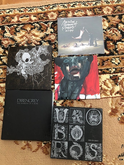 Dir en grey levysetti jrock