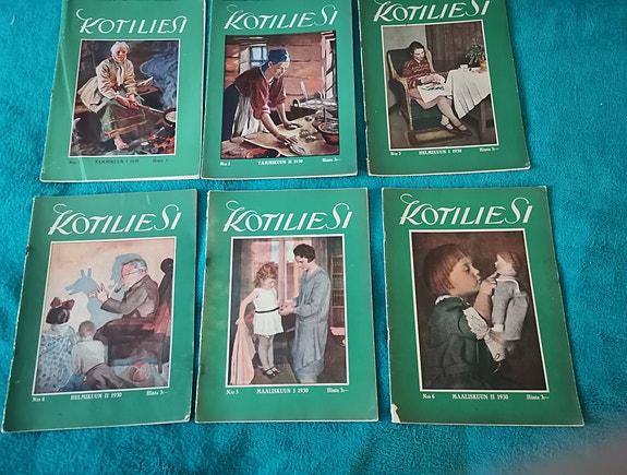 Kotiliesi lehtiä 1930 1929