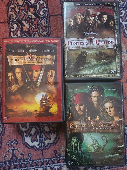 Pirates of the Caribbean - dvd