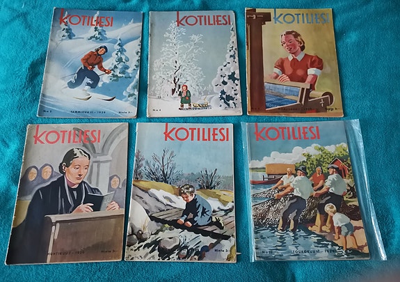 Kotiliesi lehtiä 1939 1937 1931
