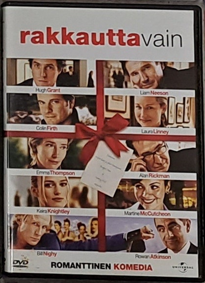 Rakkautta vain dvd