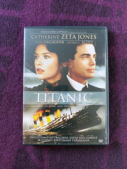 Titanic -minisarja (1996) DVD Catherine Zeta-Jones