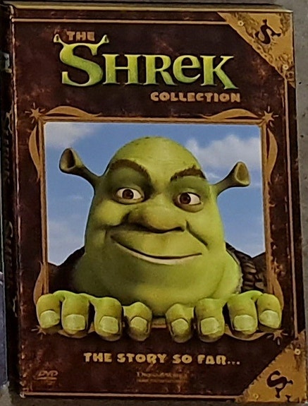 The shrek dvd collection