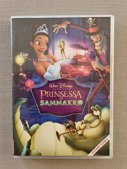 DVD Prinsessa ja sammakko