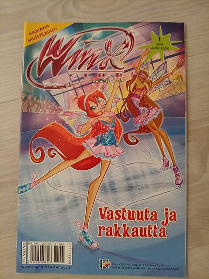 Winx -lehti nro 1, vuosi 2011