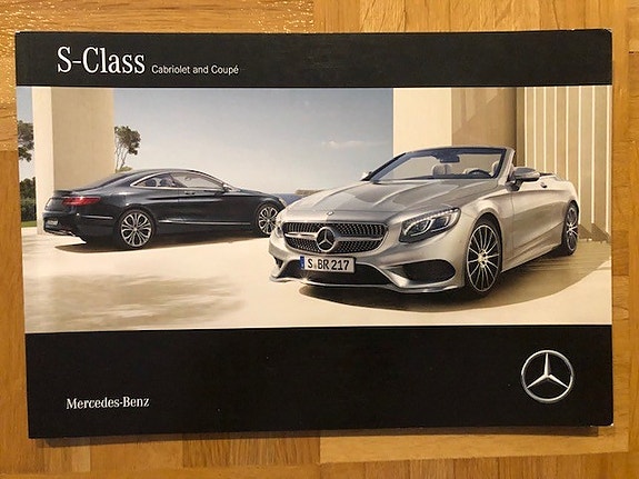 Esite Mercedes C222 A222 S-sarja Coupe ja Cabriolet 2016 W222