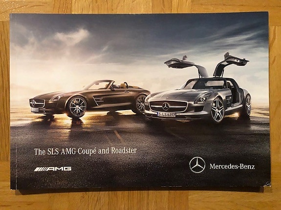 Esite Mercedes SLS AMG Coupe & Roadster C197 R197 vuodelta 2011 / 2012