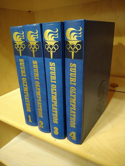 Suuri Olympiateos kirjasarja 1-4