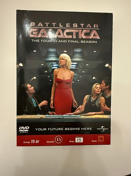 Myydään Battlestar Galactica DVD kausi 4